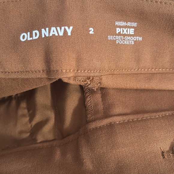 NWT Old Navy bourbon high rise pixie ankle pant size 2 - Picture 4 of 5
